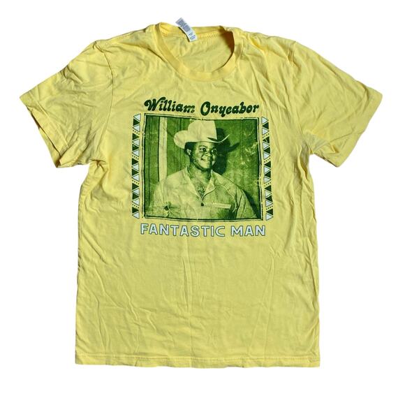 William Onyeabor Fantastic Man Shirt Medium Funk Reggae Fela Kuti Afrobeat - Picture 1 of 2